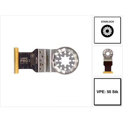 Fein Hoja De Sierra E-cut Carbide Pro Starlock / Bimetal / 35 X 45 Mm - 50 Unidades ( 63502236250 ) Fein Hoja De Sierra E-cut Carbide Pro Starlock / Bimetal / 35 X 45 Mm - 50 Unidades ( 63502236250 )