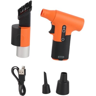 OEM Compresor De Aire Eléctrico De 130.000 Rpm, Mini Soplador De 150 W A Batería Con Función De Succión, Recargable Para Coche Y Ordenador. OEM Compresor De Aire Eléctrico De 130.000 Rpm, Mini Soplador De 150 W A Batería Con Función De Succión, Recargable Para Coche Y Ordenador.