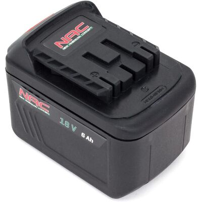 NAC - B18-60-S - 18V - 6.0Ah - Batería NAC - B18-60-S - 18V - 6.0Ah - Batería