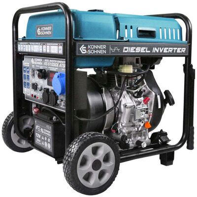 Generador de corriente 5.5 kW inverter - Diésel - Portátil Generador de corriente 5.5 kW inverter - Diésel - Portátil