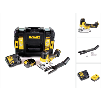 Sierra De Calar Sin Cable Dewalt Dcs 335 M1 18v + 1x Batería Recargable 4,0 Ah + 1x Cargador Rápido En Tstak Sierra De Calar Sin Cable Dewalt Dcs 335 M1 18v + 1x Batería Recargable 4,0 Ah + 1x Cargador Rápido En Tstak