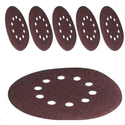 Scheppach - Juego 6 Discos Abrasivos 225mm Repuesto para Lijadora de Pared - Discos Abrasivos Scheppach - Juego 6 Discos Abrasivos 225mm Repuesto para Lijadora de Pared - Discos Abrasivos