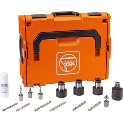Set de roscar Fein M12 3/4 in Weldon para construcción metálica Set de roscar Fein M12 3/4 in Weldon para construcción metálica