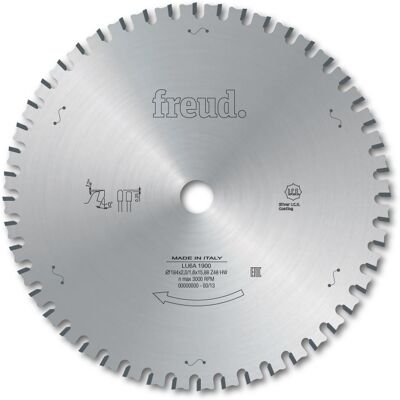 Freud - Cuchilla De Corte En Seco Para Metales Ferrosos - Ø355 2,6/2,2 Al25,4 Z72 Td - F03fs05357 -lu6a 1500 Freud - Cuchilla De Corte En Seco Para Metales Ferrosos - Ø355 2,6/2,2 Al25,4 Z72 Td - F03fs05357 -lu6a 1500
