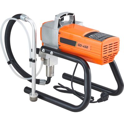 Mophorn - Pulverizador De Pintura 1500 W Máquinas Pintura Airless 1,8 L/min Pistola De Pulverización Electrica Sin Aire Presión Máxima 3000 Psi Con Manguera De 9 M Para Pared, Mueble, Exterior, Interior Mophorn - Pulverizador De Pintura 1500 W Máquinas Pintura Airless 1,8 L/min Pistola De Pulverización Electrica Sin Aire Presión Máxima 3000 Psi Con Manguera De 9 M Para Pared, Mueble, Exterior, Interior