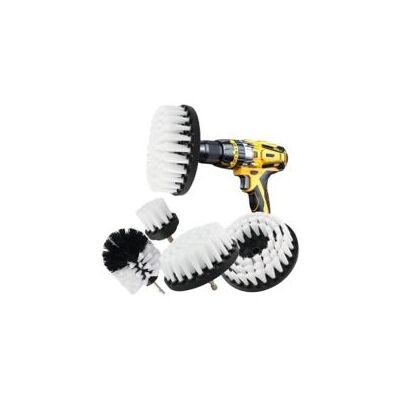 OEM Juego De 4 Cepillos De Limpieza Para Taladros, Coches Y Destornilladores. Cepillo Para Taladros, Azulejos, Alfombras, Bañeras, Cocinas E Inodoros (blanco) H447 OEM Juego De 4 Cepillos De Limpieza Para Taladros, Coches Y Destornilladores. Cepillo Para Taladros, Azulejos, Alfombras, Bañeras, Cocinas E Inodoros (blanco) H447