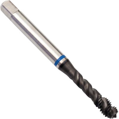Machinador de roscar Dormer M5x0.8mm Acero Rápido - 48° Helice, 6H Machinador de roscar Dormer M5x0.8mm Acero Rápido - 48° Helice, 6H