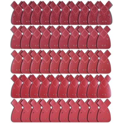 ECHOO 50 Hojas De Lija, 10 Granos (40/60/80/120/240), Papel Abrasivo, Triángulos De Lijado, Compatible Con La Lijadora Orbital Black And Decker Detail. ECHOO 50 Hojas De Lija, 10 Granos (40/60/80/120/240), Papel Abrasivo, Triángulos De Lijado, Compatible Con La Lijadora Orbital Black And Decker Detail.