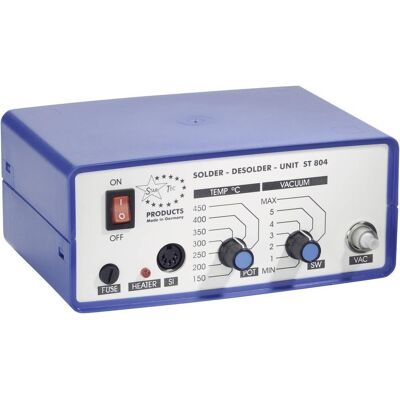 Estación de soldadura y desoldadura Star Tec ST 804 - Analógica 80W +150°C a +450°C Estación de soldadura y desoldadura Star Tec ST 804 - Analógica 80W +150°C a +450°C