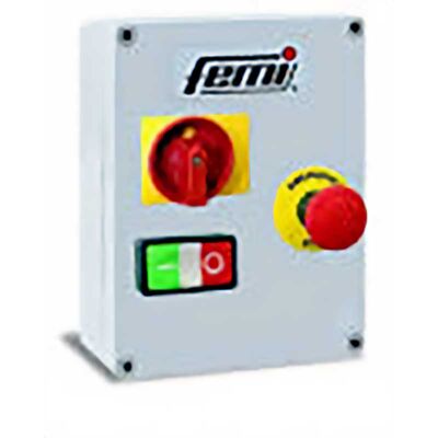Panel De Control + Interruptor De Parada De Emergencia Amoladoras Femi 2200 W Trifásicas - 7800231 Panel De Control + Interruptor De Parada De Emergencia Amoladoras Femi 2200 W Trifásicas - 7800231