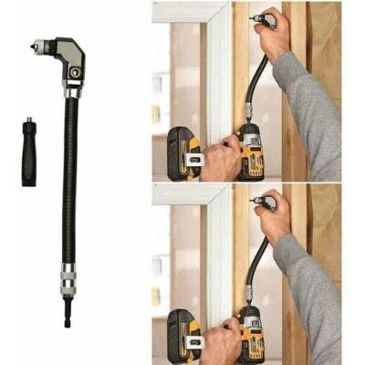 OEM Adaptador De Taladro De Ángulo Recto De 1/4" Con Portabrocas De Cambio Rápido, Compatible Con 2,4 V A 18 V, Para Espacios Reducidos Y Madera Dura. OEM Adaptador De Taladro De Ángulo Recto De 1/4" Con Portabrocas De Cambio Rápido, Compatible Con 2,4 V A 18 V, Para Espacios Reducidos Y Madera Dura.