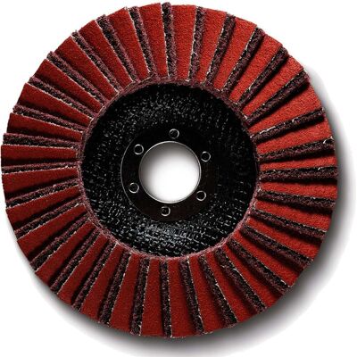 Disco abrasivo de abanico elástico Fein 63730019010 - Para acero inoxidable Disco abrasivo de abanico elástico Fein 63730019010 - Para acero inoxidable