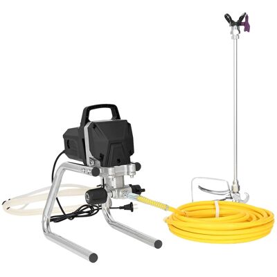 Pulverizador De Pintura Sin Aire Negro Acero Y Plástico Vidaxl Pulverizador De Pintura Sin Aire Negro Acero Y Plástico Vidaxl