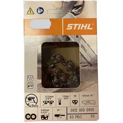 Stihl - Picco Duro (pd3) Cadena De Sierras De Repuesto 76,2 / 8 Mm (3 / 8') Stihl - Picco Duro (pd3) Cadena De Sierras De Repuesto 76,2 / 8 Mm (3 / 8')