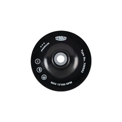 Tyrolit Soporte para Discos de Fibra Ø125mm M14 - Soporte resistente Tyrolit Soporte para Discos de Fibra Ø125mm M14 - Soporte resistente