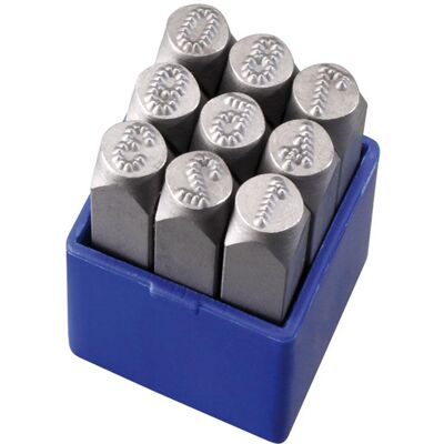 FERVI - Set punzoni micro stress numeri 3 mm x marcatura FERVI - Set punzoni micro stress numeri 3 mm x marcatura