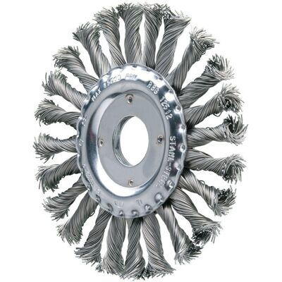 Pferd - Cepillo Plano Rbg 12512 / 22.2 Ct St 0.50 D.125 Mm Espesor Del Alambre 0.5 Mm Acero 1 Pferd - Cepillo Plano Rbg 12512 / 22.2 Ct St 0.50 D.125 Mm Espesor Del Alambre 0.5 Mm Acero 1