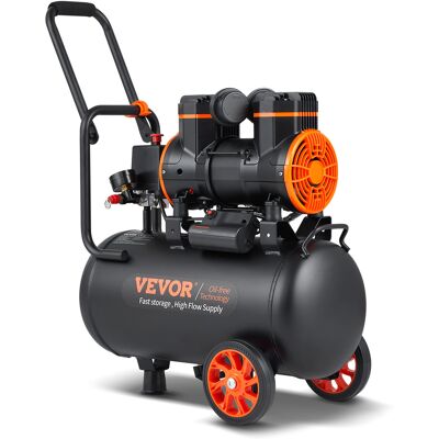 Mophorn - Vevor Compresor De Aire Silencioso De 24l Compresor De Aire Sin Aceite 1450w 2 Cv Presión Máxima De 3,5 Mpa Motor Sin Aceite 70db Para Reparación De Automóviles Inflado De Neumáticos Pintura A Pistola Mophorn - Vevor Compresor De Aire Silencioso De 24l Compresor De Aire Sin Aceite 1450w 2 Cv Presión Máxima De 3,5 Mpa Motor Sin Aceite 70db Para Reparación De Automóviles Inflado De Neumáticos Pintura A Pistola
