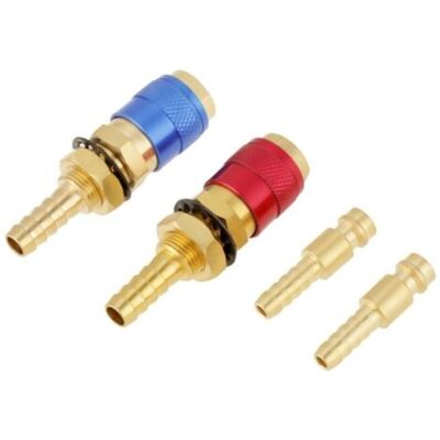 FOCTRO Schnellkupplungen, 2 Unidades, Unión Rápida De Gas Y Agua De 8 Mm, Unión De Oxígeno, Unión Tig, Adaptador Refrigerado Por Agua Para Pistola De Soldadura Mig/tig. FOCTRO Schnellkupplungen, 2 Unidades, Unión Rápida De Gas Y Agua De 8 Mm, Unión De Oxígeno, Unión Tig, Adaptador Refrigerado Por Agua Para Pistola De Soldadura Mig/tig.