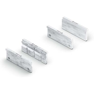 Fein Juego De Mordazas Protectoras De Aluminio Finas (p) Prisma Y (b) Lisas 150mm - 99100001365 Fein Juego De Mordazas Protectoras De Aluminio Finas (p) Prisma Y (b) Lisas 150mm - 99100001365
