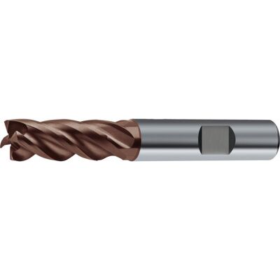Fresa de Carburo Solido Gühring RF100 - Recubrimiento TiAlN - 10mm Fresa de Carburo Solido Gühring RF100 - Recubrimiento TiAlN - 10mm