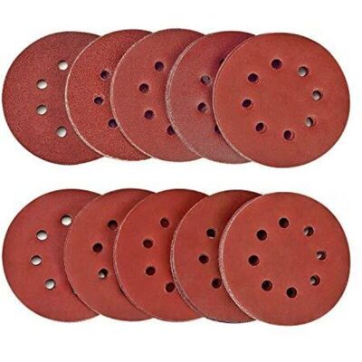 OEM Juego De 100 Discos De Lijado, Discos Abrasivos De Grano 40/80/120/180/320/600/800/1000/1500/2000, Tamaño 125 Mm, Ideal Para Lijar/pulir/eliminar Óxido, Hsdps5m100, Amoladora Angular - Crezuo OEM Juego De 100 Discos De Lijado, Discos Abrasivos De Grano 40/80/120/180/320/600/800/1000/1500/2000, Tamaño 125 Mm, Ideal Para Lijar/pulir/eliminar Óxido, Hsdps5m100, Amoladora Angular - Crezuo