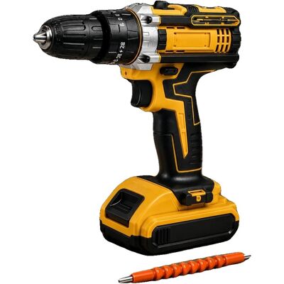 OEM Taladro De Impacto, Batería De Iones De Litio, Voltaje De 21 V, Capacidad De 1300 Mah, Rango De Velocidad De 0 A 1350 Rpm, Par De 48 Nm. OEM Taladro De Impacto, Batería De Iones De Litio, Voltaje De 21 V, Capacidad De 1300 Mah, Rango De Velocidad De 0 A 1350 Rpm, Par De 48 Nm.