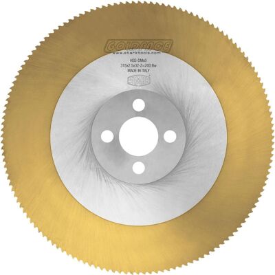Stark Hoja de sierra circular - HSS 300x2.5x32 Z160 TiN - Corte de metal Stark Hoja de sierra circular - HSS 300x2.5x32 Z160 TiN - Corte de metal