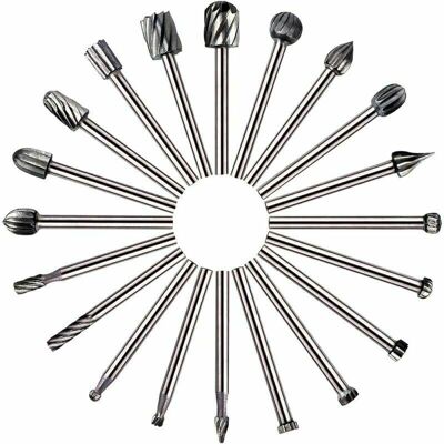 OEM Juego De Herramientas Rotativas Hss De 20 Piezas, Fresa Para Madera, Broca Para Router De Madera, Para Usar Con Accesorios Dremel/bricolaje Para Trabajar La Madera, Herramienta De Grabado Rotativa -cr OEM Juego De Herramientas Rotativas Hss De 20 Piezas, Fresa Para Madera, Broca Para Router De Madera, Para Usar Con Accesorios Dremel/bricolaje Para Trabajar La Madera, Herramienta De Grabado Rotativa -cr