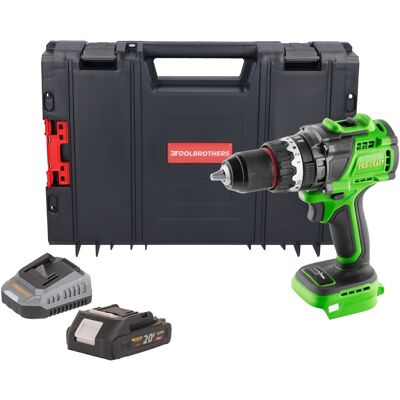 Taladro Atornillador De Impacto A Batería Procraft Pa18probl-bb 20 V 180 Nm Sin Escobillas + 1 Batería De 2,0 Ah + Cargador + Maletín Rhino Toolcase Taladro Atornillador De Impacto A Batería Procraft Pa18probl-bb 20 V 180 Nm Sin Escobillas + 1 Batería De 2,0 Ah + Cargador + Maletín Rhino Toolcase