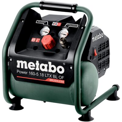 Metabo Power 160-5 18 Ltx Bl Of Compresor Sin Cable 18 V 8,0 Bar Brushless Solo ( 601521850 ) - Sin Batería, Sin Cargador Metabo Power 160-5 18 Ltx Bl Of Compresor Sin Cable 18 V 8,0 Bar Brushless Solo ( 601521850 ) - Sin Batería, Sin Cargador