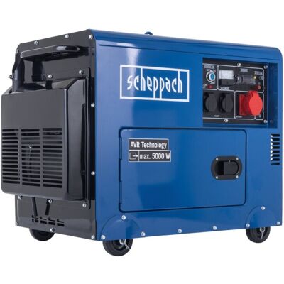 Generador Diésel 5700w Trifásico Arranque Eléc Scheppach Sg5200d Generador Diésel 5700w Trifásico Arranque Eléc Scheppach Sg5200d