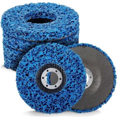 DPZO Discos De Pulido De Fibra De Nailon, Paquete De 10, Discos Decapantes De Pintura Para Amoladoras Angulares, 115 Mm (4,5 Pulgadas), Para Eliminar Pintura, Óxido, Soldaduras Y Oxidación. DPZO Discos De Pulido De Fibra De Nailon, Paquete De 10, Discos Decapantes De Pintura Para Amoladoras Angulares, 115 Mm (4,5 Pulgadas), Para Eliminar Pintura, Óxido, Soldaduras Y Oxidación.
