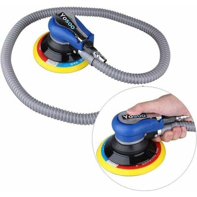 OEM Pulidora Neumática, Lijadora Orbital Neumática De 10.000 Rpm Con Disco De Lijado De 150 Mm De Diámetro Para Pulido, Rectificado Y Talleres De Carrocería -crezuo OEM Pulidora Neumática, Lijadora Orbital Neumática De 10.000 Rpm Con Disco De Lijado De 150 Mm De Diámetro Para Pulido, Rectificado Y Talleres De Carrocería -crezuo