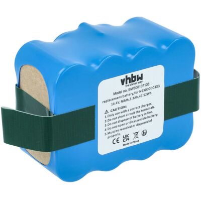 Vhbw Batería Ni-mh 3300mah (14.4v) Para Herramientas Eléctricas Compatible Con E.ziclean Furtiv Reemplaza Ns3000d03x3, Yx-ni-mh-022144 Vhbw Batería Ni-mh 3300mah (14.4v) Para Herramientas Eléctricas Compatible Con E.ziclean Furtiv Reemplaza Ns3000d03x3, Yx-ni-mh-022144