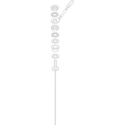 BUDERUS Bosch Ánodo Inerte M8x402mm Kompl., 63004279 BUDERUS Bosch Ánodo Inerte M8x402mm Kompl., 63004279