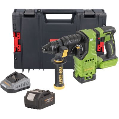 Martillo Perforador A Batería Procraft Pha30bb 20 V 2,8 J Sds Plus Brushless Solo - Sin Batería, Sin Cargador Martillo Perforador A Batería Procraft Pha30bb 20 V 2,8 J Sds Plus Brushless Solo - Sin Batería, Sin Cargador