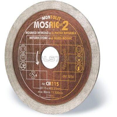 Montolit CM125 Disco de Diamante - Para Mosaico y Cerámica Fina Montolit CM125 Disco de Diamante - Para Mosaico y Cerámica Fina