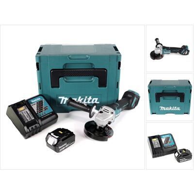Makita Dga 517 Rm1j Mini Amoladora Angular A Batería 18v Lxt 125 Mm En Makpac 3 + 1x Batería Bl1840 4,0 Ah + Cargador Dc 18 Rc Makita Dga 517 Rm1j Mini Amoladora Angular A Batería 18v Lxt 125 Mm En Makpac 3 + 1x Batería Bl1840 4,0 Ah + Cargador Dc 18 Rc