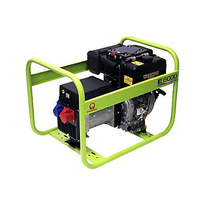 PRAMAC Generador Eléctrico Serie E Diésel 400/230v E 6000 - Diésel PRAMAC Generador Eléctrico Serie E Diésel 400/230v E 6000 - Diésel