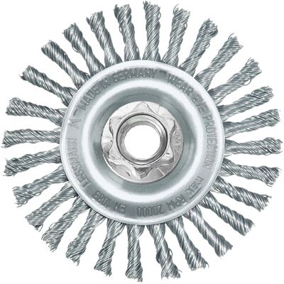 COCO Milwaukee Szczotka Druciana Tarczowa M14 125x6 Stalowa Wiązana 0.5-1szt. COCO Milwaukee Szczotka Druciana Tarczowa M14 125x6 Stalowa Wiązana 0.5-1szt.