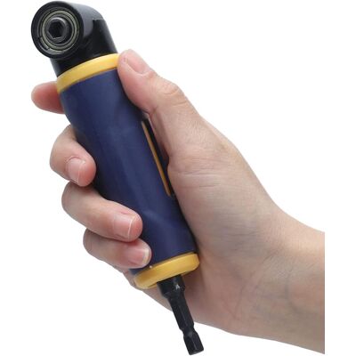 OEM Adaptador De Broca En Ángulo Recto, Portabrocas Magnético De 90° De 1/4 De Pulgada, Adaptador De Broca Para Taladrar En Espacios Reducidos. OEM Adaptador De Broca En Ángulo Recto, Portabrocas Magnético De 90° De 1/4 De Pulgada, Adaptador De Broca Para Taladrar En Espacios Reducidos.