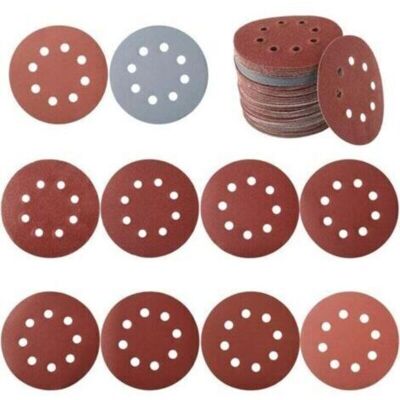 OEM 100 Discos De Lijado, Discos Abrasivos, Papel De Lija, Papel De Lija Para Lijadora Circular, Grano 80/180/240/320/400/800/1000/1500/2000/3000, 125 Mm ---crezuo OEM 100 Discos De Lijado, Discos Abrasivos, Papel De Lija, Papel De Lija Para Lijadora Circular, Grano 80/180/240/320/400/800/1000/1500/2000/3000, 125 Mm ---crezuo