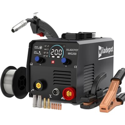OEM Soldadora Mig, Potencia De 200 A, Voltaje De 220 V, Peso De 6,6 Kg, Dimensiones 345 X 315 X 240 Mm, Alimentación Automática De Hilo. OEM Soldadora Mig, Potencia De 200 A, Voltaje De 220 V, Peso De 6,6 Kg, Dimensiones 345 X 315 X 240 Mm, Alimentación Automática De Hilo.