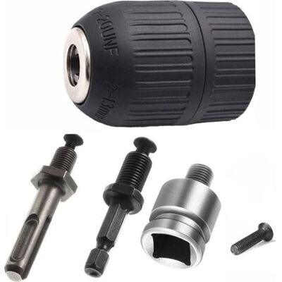 OEM Mandril Autoajustable De 2-13 Mm, Mandril De Liberación Rápida De 1/2-20unf Con Adaptador Sds Plus, Accesorios Para Taladro OEM Mandril Autoajustable De 2-13 Mm, Mandril De Liberación Rápida De 1/2-20unf Con Adaptador Sds Plus, Accesorios Para Taladro