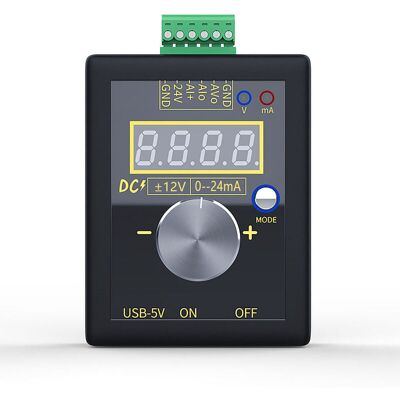 Zvd - Generador De Cc Portátil De 0-10 V Y 0-22 Ma - Baja Corriente - Sg002 Zvd - Generador De Cc Portátil De 0-10 V Y 0-22 Ma - Baja Corriente - Sg002