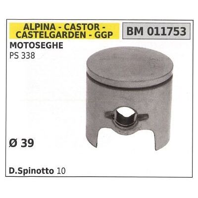 Stiga Pistón Para Motosierra Ps 338 Ø 39 Mm Ggp 011753 Stiga Pistón Para Motosierra Ps 338 Ø 39 Mm Ggp 011753