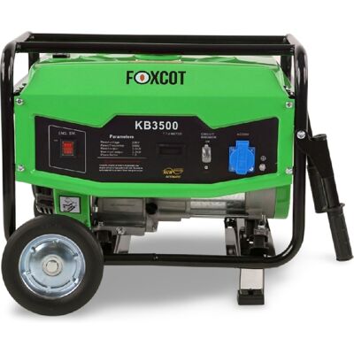Generador Eléctrico De Corriente 3,0 Kw Foxcot Kb3500 Generador Eléctrico De Corriente 3,0 Kw Foxcot Kb3500