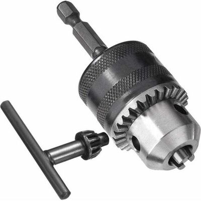 OEM Adaptador De Portabrocas De Cambio Rápido Con Vástago Hexagonal De 1,5" (13 Mm, 6,35 Mm), Convertidor De Portabrocas De 1/2" (20unf) Con Llave Para Taladro Eléctrico. OEM Adaptador De Portabrocas De Cambio Rápido Con Vástago Hexagonal De 1,5" (13 Mm, 6,35 Mm), Convertidor De Portabrocas De 1/2" (20unf) Con Llave Para Taladro Eléctrico.