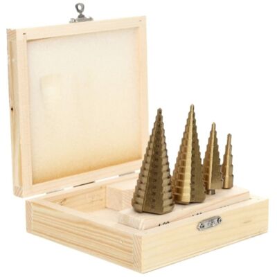 Conjunto de Brocas de Acero Rápido AWTools AW41000 Conjunto de Brocas de Acero Rápido AWTools AW41000